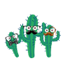 Cactus, cacti, nerds, nerdbrille, beard