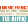 Golf Player Tee-Riffic Golf Swing