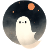Cute little ghost
