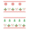 Hässliches Weihnachten Eistanz Design