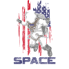 Astronaut Spaceflight Weightless Galaxy