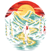 Der einsame Wanderer