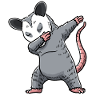 Dabbing Opossum Opossum