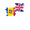 Moldova UK Flag British Moldovans