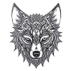 wolf fox