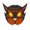 Chat effrayant