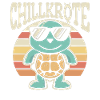 Relaxte Schildkröte Chillkröte