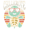 Relaxte Schildkröte Chillkröte