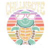 Relaxte Schildkröte Chillkröte
