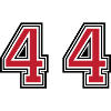 44 symbole numérique