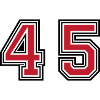 45 Zahl symbol