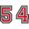 54 Symbole numérique