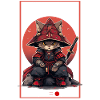 Asia Cat Japanese Samurai Samurai