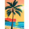 Hanaa Palmen und Strand
