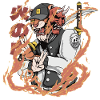 Flame Tiger Samurai