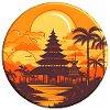 Bali is a tropical paradise