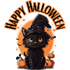 Happy Halloween Cat
