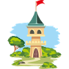 Château caricatural