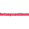Rettungssanitäterin Schriftzug