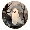 A ghost on Halloween