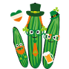 Iren,Irlande,saint-patricks,concombres, concombre