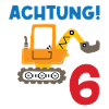 Achtung Ich bin Sechs