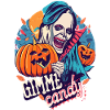 Halloween Gimme Candy Spooky Season