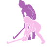Landhockey hockey spiller hockey jente