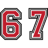 67 Number Symbol