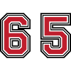 65 Number Symbol