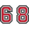 68 Number Symbol