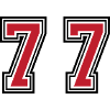 77 Number Symbol
