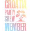Équipe de fête en Croatie