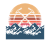 Retro Eisklettern Design