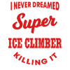 Lustige Eiskletterer Shirt