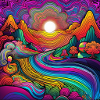Trippy Landscape