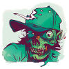 Zombie with Hat