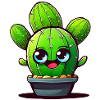 Mon petit cactus vert