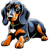 Cute Dachshund Dog