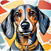 Cute cute dachshund dog