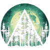 Forest Triangle Trees Nature