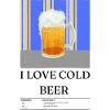 I love cold beer