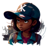 Fille urbaine
