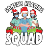 Santa's Healing Squad Nurse Christmas