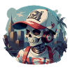 Urban Skull avec casque