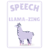 Speech Therapy Is Llamazing SLP