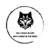 Wolf's Strength - Inspirational Art"