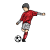 Soccer Child Sketch