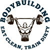 Bodybuilding Circle Lifter Emblem