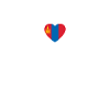 Mongolie Heartbeat Drapeau mongol